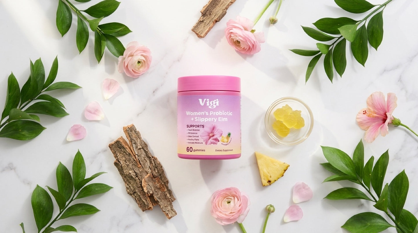 Women's Probiotic + Slippery Elm Gummies